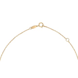 Foto 3 | Foto 3 | Gargantilla Zekie 7226 Oro 14k Amarillo 45 Cms Con Cruz Y Zirconias