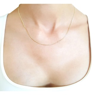 Foto 6 | Foto 6 | Cadena Estilo Barbada Oro Italiano Sólido 14k 45 Cm