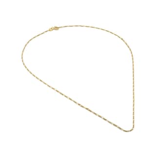 Foto 3 | Foto 3 | Cadena Figaro 1.5 Mm Oro Italiano Sólido 18k 45 Cm