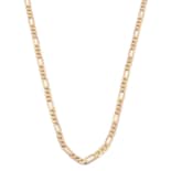 Cadena Estilo Cartier Oro Italiano Sólido 14k 50 Cm