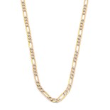 Cadena Estilo Cartier Diamantada Oro Italiano Sólido 14k 45 Cm