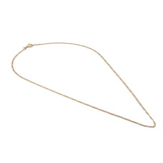 Foto 3 | Foto 3 | Cadena Estilo Cartier Diamantada Oro Italiano Sólido 14k 45 Cm