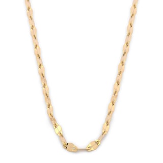 Foto 1 | Foto 1 | Cadena Plaquitas 1.5 Mm Oro Sólido 14k 40 Cm