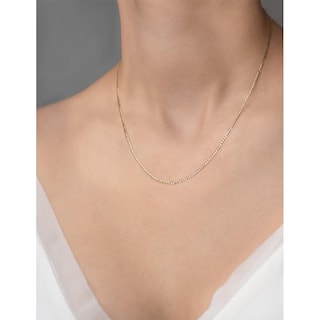 Foto 5 | Foto 5 | Cadena Estilo Barbada Oro Italiano Sólido 14k 40 Cm