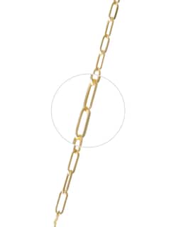 Foto 3 | Foto 3 | Cadena Clip Paper 4mm 10k Oro