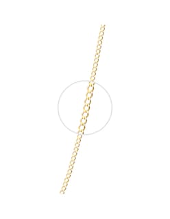 Foto 2 | Foto 2 | Cadena Barbada 2mm 55cm 10k Oro Italiano