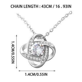 Foto 3 | Foto 3 | Colgante Huoguo Con Cadena De Clavícula De Cuatro Hojas Con Diamante - Venta Internacional.