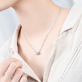 Foto 4 | Foto 4 | Collar Huoguo A213 Con Colgante Cilíndrico De Plata 925 Para Mujer - Venta Internacional.