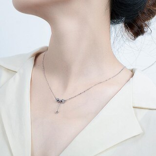 Foto 4 | Foto 4 | Collar Huoguo Kissing Gourami De Plata De Ley S925 Para Mujer - Venta Internacional.