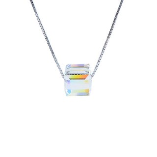 Foto 1 | Foto 1 | Collar Huoguo Cube Sugar Crystal S925 De Plata De Ley - Venta Internacional.