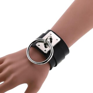 Foto 4 | Foto 4 | Pulseras Huoguo Hechas A Mano De Piel Punk Gótica Para Mujer Y Hombre - Venta Internacional.