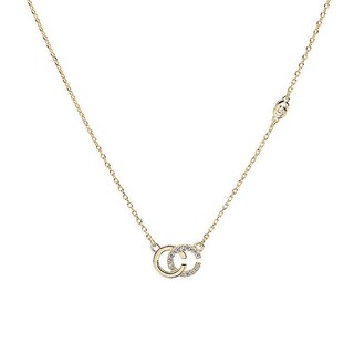 Foto 2 | Foto 2 | Collar Huoguo Double Cs925 De Plata De Ley Para Mujer - Venta Internacional.