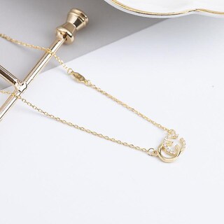 Foto 3 | Foto 3 | Collar Huoguo Double Cs925 De Plata De Ley Para Mujer - Venta Internacional.