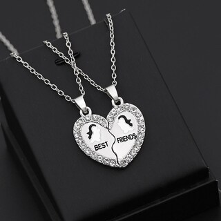 Foto 4 | Foto 4 | Collar Huoguo Fashion Silver Fresh Best Friends Women - Venta Internacional.
