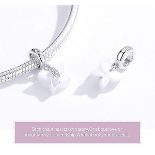 Foto 5 | Foto 5 | Collar Con Colgante De Plata De Ley 925 Con Perlas De Concha Para Mujer - Venta Internacional.
