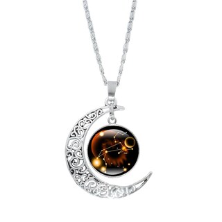 Foto 2 | Foto 2 | Collar Huoguo Constellation Moon 12 Regalos Para Mamá Y Mujer - Venta Internacional.