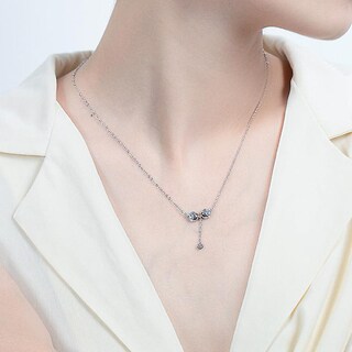 Foto 3 | Foto 3 | Collar Huoguo Kissing Gourami De Plata De Ley S925 Para Mujer - Venta Internacional.