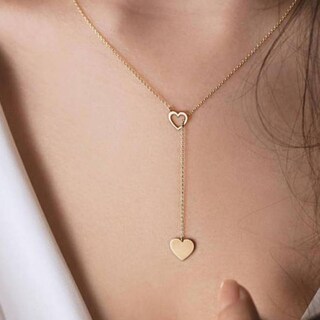 Foto 4 | Foto 4 | Collar Huoguo De Acero Inoxidable De Titanio Bañado En Oro Para Mujer - Venta Internacional.