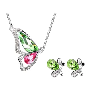 Foto 1 | Foto 1 | Conjunto De Joyas Huoguo Collar Moon Splash A La Moda Para Mujer - Venta Internacional.