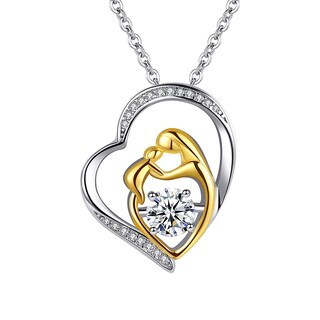 Foto 1 | Foto 1 | Collar Huoguo Creative Love Zircon Mother Love Para Mujer - Venta Internacional.