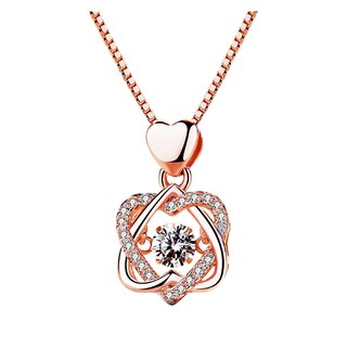 Foto 1 | Foto 1 | Colgante Huoguo Con Forma De Corazón De Amor Con Cristales Para Mujer - Venta Internacional.