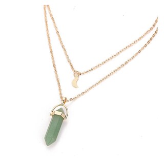 Foto 1 | Foto 1 | Collar Huoguo Con Colgante De Cristal De Piedra Natural Para Mujer - Venta Internacional.