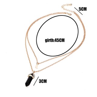 Foto 4 | Foto 4 | Collar Huoguo Con Colgante De Cristal De Piedra Natural Para Mujer - Venta Internacional.