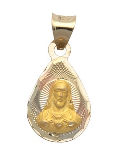 Foto 1 | Foto 1 | Medalla Jesús de Oro 14k Horoz C1051
