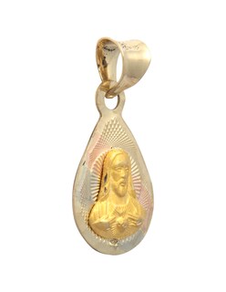 Foto 3 | Foto 3 | Medalla Jesús de Oro 14k Horoz C1051