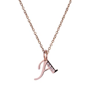 Foto 4 | Foto 4 | Charm para Pulsera Luckyly Lizzy Oro Rosa Letra R