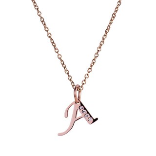 Foto 4 | Foto 4 | Charm para Pulsera Inicial G Luckyly Lizzy Oro Rosa