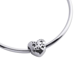 Foto 2 | Foto 2 | Charm Para Pulsera Dije De Corazón Y Huellas De Perro Luckyly Modelo Dora Plata