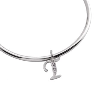 Foto 2 | Foto 2 | Charm para Pulsera Dije Inicial Letra Luckyly, Modelo Lizzy Plata, Letra T