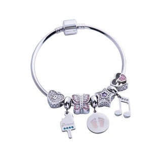 Foto 3 | Foto 3 | Charm Para Pulsera Dije De Trébol Luckyly Modelo Clover Plata