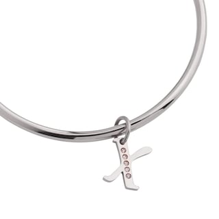 Foto 2 | Foto 2 | Charm para Pulsera Dije Inicial Letra Luckyly, Modelo Lizzy Plata, Letra X