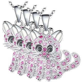 Foto 1 | Foto 1 | Cadenas Michihigh Monaco Mxaka-004 4 Piezas Plata Y Rosa