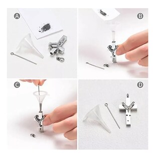 Foto 4 | Foto 4 | Collar Dije/urna Funeraria Ceniza Joyería Cremación +embudo Plata