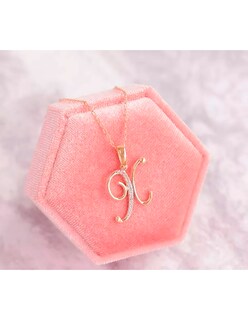 Foto 2 | Foto 2 | Dije Letra X 14k Oro