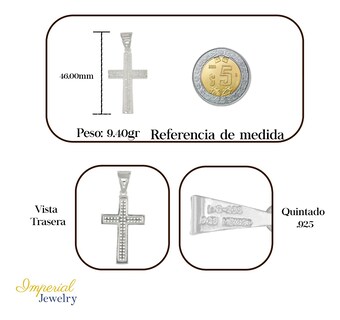 Foto 2 | Foto 2 | Dije Turco de Plata con Diseño de Cruz