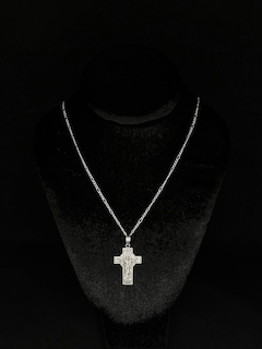 Foto 4 | Foto 4 | Dije de Plata Cruz Cristo Resucitado con Cadena Calibre 50