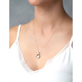 Foto 5 | Foto 5 | Dije Oval Love Relicario 1.5 Cm Oro Sólido 14k