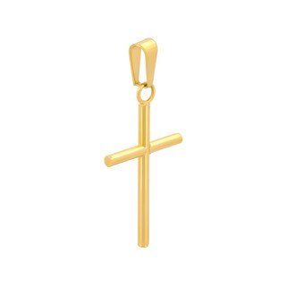 Foto 2 | Foto 2 | Dije Cruz Tubo 2.5 Cm Oro 10k