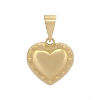 Foto 1 | Foto 1 | Dije Corazón Puntos Mediano Oro Sólido 10k