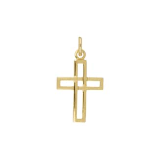 Foto 1 | Foto 1 | Cruz Zekie 7105 Oro 14k Amarillo Calada