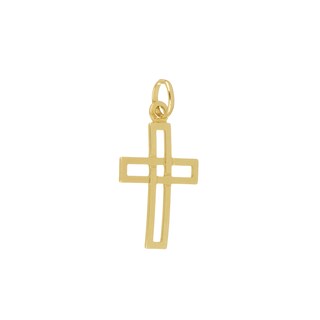 Foto 3 | Foto 3 | Cruz Zekie 7105 Oro 14k Amarillo Calada