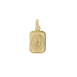Foto 1 | Foto 1 | Medalla Zekie 7300 Oro 10k Amarillo Cuadrada Virgen De Guadalupe