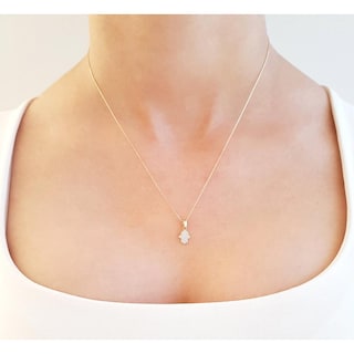 Foto 4 | Foto 4 | Dije Mano De Fatima Chico Oro Sólido 14k