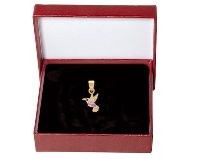Foto 3 | Foto 3 | Dije Mini Colibrí Con Circonia Rosa Horoz Oro 10k Ci28