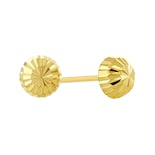 Broqueles de Oro de 10K Sabelli