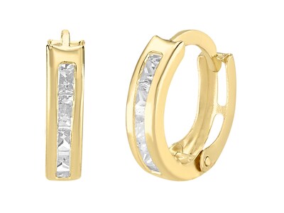 Foto 1 | Foto 1 | Aretes Huggies SABELLI 10H1 color Dorado de Oro Amarillo Unitalla